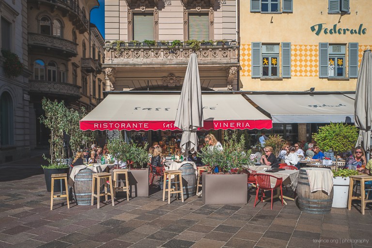 Sass Café Vineria front street view