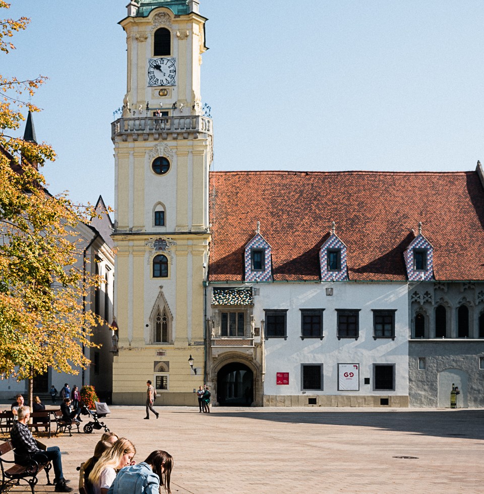 Múzeum mesta Bratislavy located in the main square of Bratislava