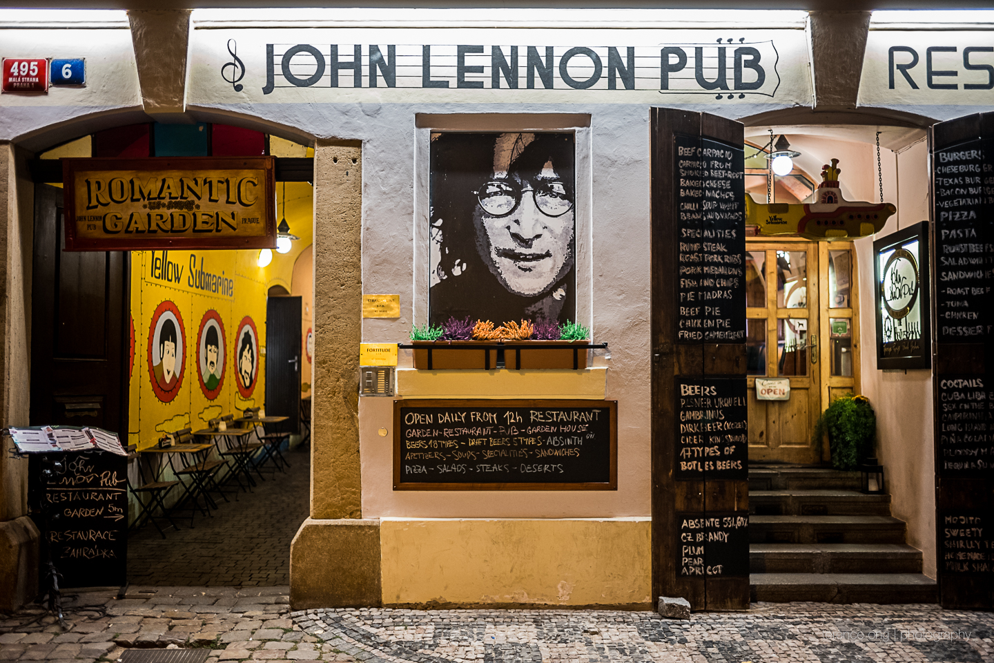 John Lennon Pub in Prague, Czech Republic