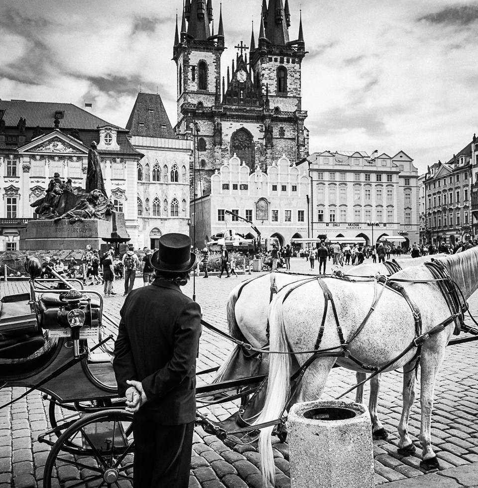 Pražský Kočár the main square in Prague