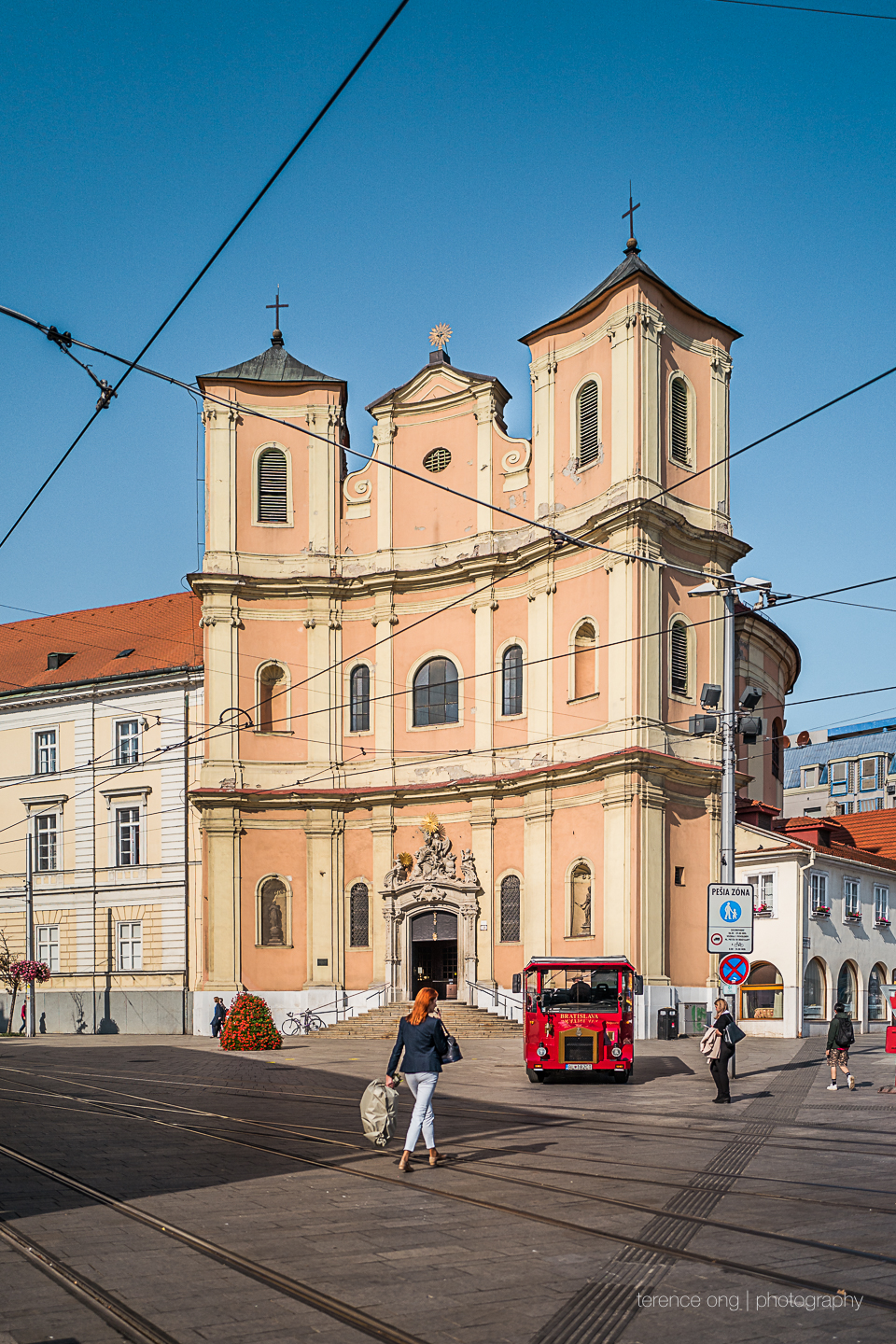 Kostol sv. Jána z Mathy church in the city of Bratislava, Slovakia